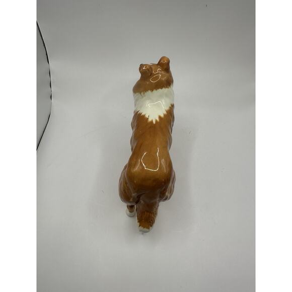 Beswick "Lochinvar of Lady Park" Porcelain Red White Collie Figurine #1791 - Picture 6 of 11